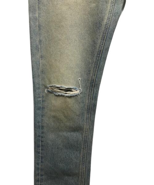 OFFWHITE（オフホワイト）OFFWHITE (オフホワイト) バイアスデニムパンツ インディゴ サイズ:29の古着・服飾アイテム