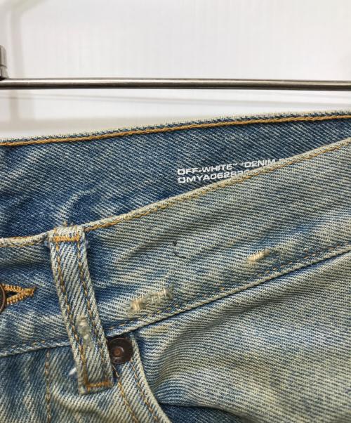 OFFWHITE（オフホワイト）OFFWHITE (オフホワイト) バイアスデニムパンツ インディゴ サイズ:29の古着・服飾アイテム