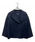 'S Max Mara（エスマックスマーラ）の古着「ピュアヴァージンウール ダブルフェイスコート」｜ネイビー