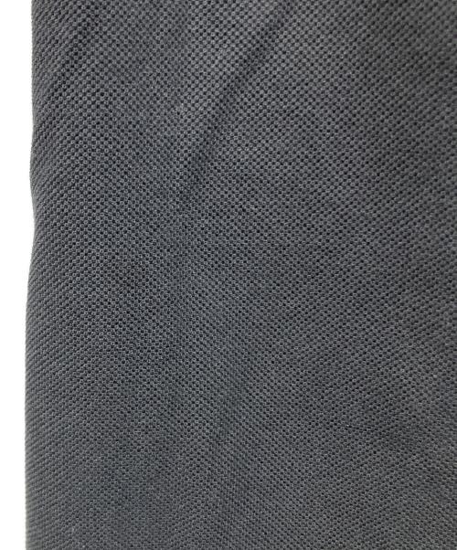 Christian Dior（クリスチャン ディオール）Christian Dior (クリスチャン ディオール) 同色刺繍半袖ポロシャツ ブラック サイズ:XLの古着・服飾アイテム