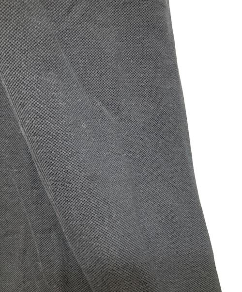 Christian Dior（クリスチャン ディオール）Christian Dior (クリスチャン ディオール) 同色刺繍半袖ポロシャツ ブラック サイズ:XLの古着・服飾アイテム