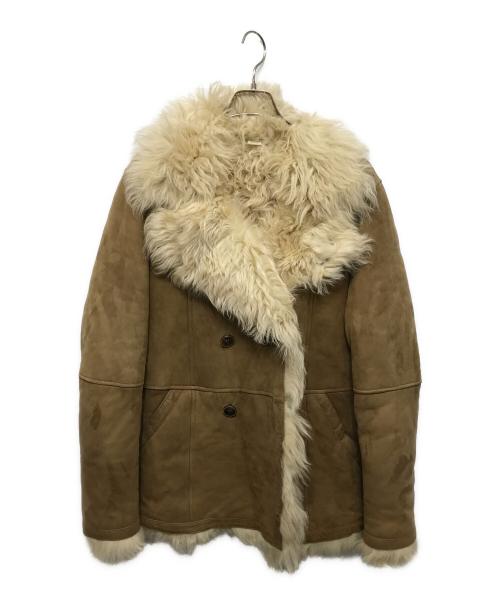 Ron Herman（ロンハーマン）Ron Herman (ロンハーマン) ムートンジャケット ベージュ サイズ:Mの古着・服飾アイテム