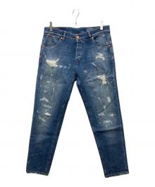 PT TORINO（ピーティートリノ）の古着「REGGAEデニムパンツ」｜インディゴ