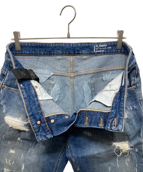 PT TORINO（ピーティートリノ）PT TORINO (ピーティートリノ) REGGAEデニムパンツ インディゴ サイズ:SIZE 35の古着・服飾アイテム