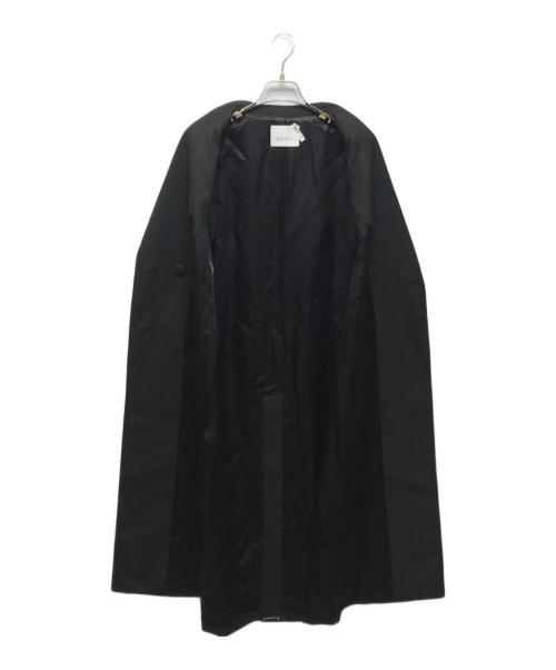 ANAYI（アナイ）ANAYI (アナイ) ダブルブレストバックベルトロングジレ ブラック サイズ:36の古着・服飾アイテム