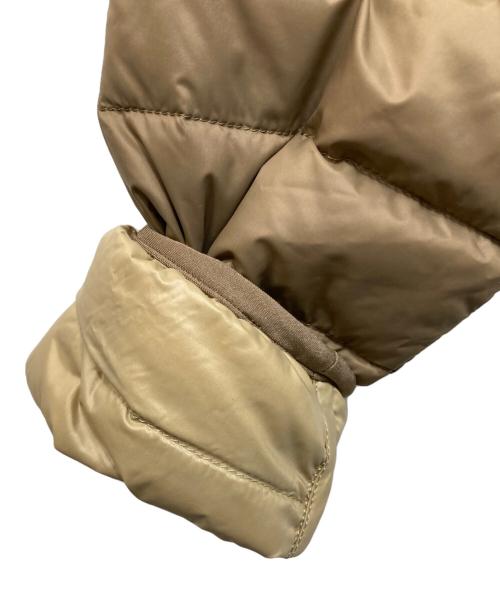 DANTON（ダントン）DANTON (ダントン) Crew Neck Inner Down Jacket ブラウン サイズ:SIZE 34の古着・服飾アイテム