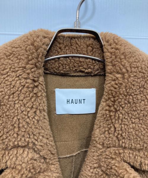 haunt（ハウント）HAUNT (ハウント) BOA COAT ブラウン サイズ:SIZE 36の古着・服飾アイテム
