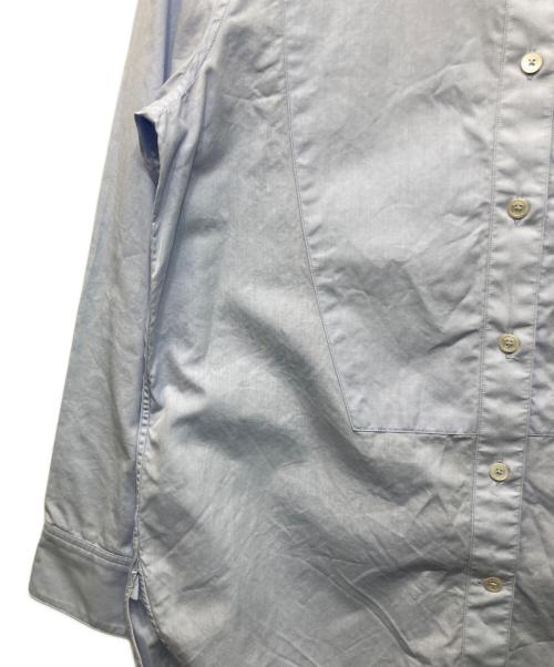 ticca（ティッカ）TICCA (ティッカ) ビブヨークシャツ ブルー サイズ:freeの古着・服飾アイテム