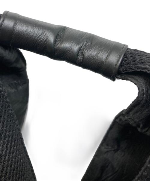 MM6 Maison Margiela（エムエムシックスメゾンマルジェラ）MM6 Maison Margiela (エムエムシックスメゾンマルジェラ) メッシュジャパニーズトートバッグ ブラックの古着・服飾アイテム