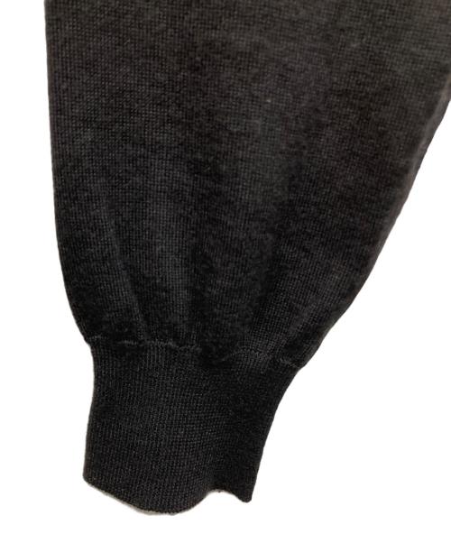 PRADA（プラダ）PRADA (プラダ) カシミヤシルクVネックニット ブラック サイズ:SIZE 48の古着・服飾アイテム