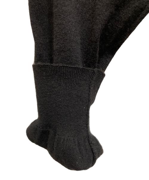 PRADA（プラダ）PRADA (プラダ) カシミヤシルクVネックニット ブラック サイズ:SIZE 48の古着・服飾アイテム