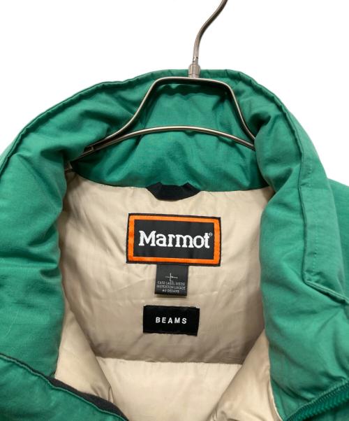 MARMOT（マーモット）Marmot (マーモット) BEAMS (ビームス) MAMMOTH DOWN VEST グリーン サイズ:SIZE Lの古着・服飾アイテム