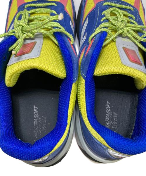 NEW BALANCE（ニューバランス）NEW BALANCE (ニューバランス) ローカットスニーカー ブルー×イエロー サイズ:27.5㎝の古着・服飾アイテム