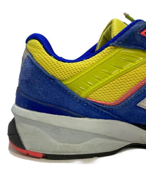 NEW BALANCE（ニューバランス）NEW BALANCE (ニューバランス) ローカットスニーカー ブルー×イエロー サイズ:27.5㎝の古着・服飾アイテム