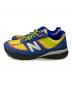 NEW BALANCE (ニューバランス) ローカットスニーカー ブルー×イエロー サイズ:27.5㎝：8000円