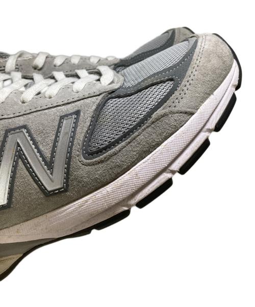 NEW BALANCE（ニューバランス）NEW BALANCE (ニューバランス) 990V5 ローカットスニーカー グレー サイズ:27cmの古着・服飾アイテム