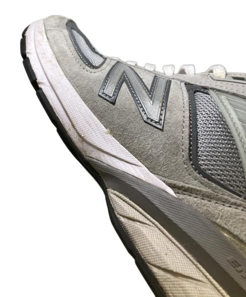 NEW BALANCE（ニューバランス）NEW BALANCE (ニューバランス) 990V5 ローカットスニーカー グレー サイズ:27cmの古着・服飾アイテム