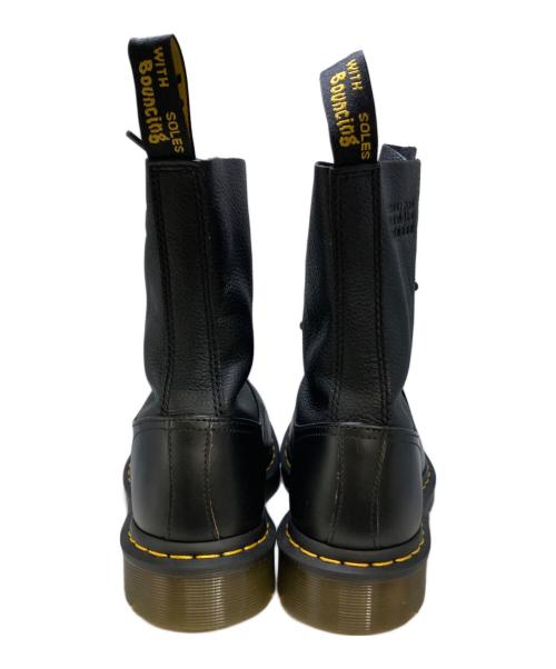 Dr.Martens（ドクターマーチン）Dr.Martens (ドクターマーチン) MM6 Maison Margiela (エムエムシックスメゾンマルジェラ) 1490 TWIST MM6 10 ホール ブーツ ブラック サイズ:6 1/2の古着・服飾アイテム