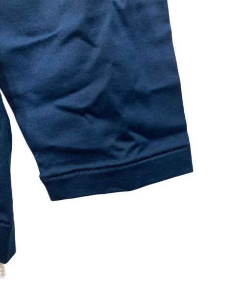 ATON（エイトン）ATON (エイトン) SUVIN 60/2 OVER SIZED LONG SLEEVE T-SHIRT ネイビー サイズ:4の古着・服飾アイテム