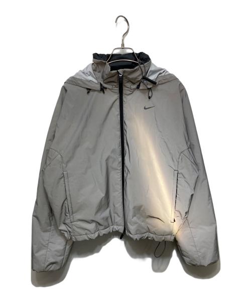 NIKE（ナイキ）NIKE (ナイキ) リフレクティブランニングジャケット グレー サイズ:SIZE Lの古着・服飾アイテム