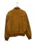 cosby (コスビ) スウェードボンバージャケット ブラウン サイズ:40：8000円