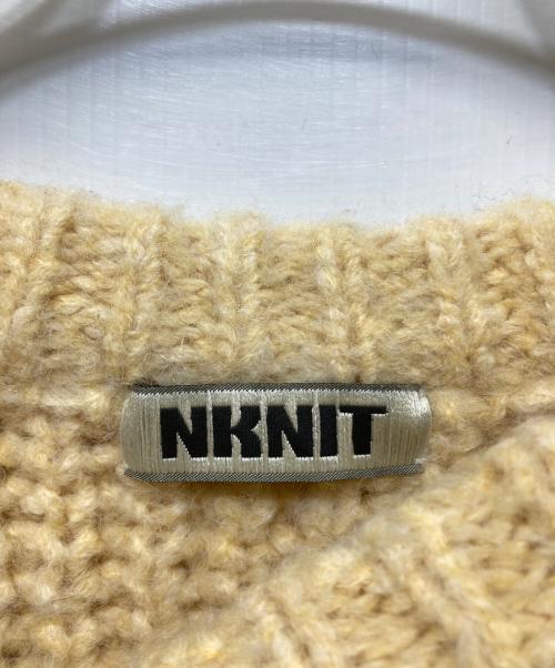 NKNIT（ニット）NKNIT (ニット) アルパカ混ニット イエロー サイズ:不明の古着・服飾アイテム