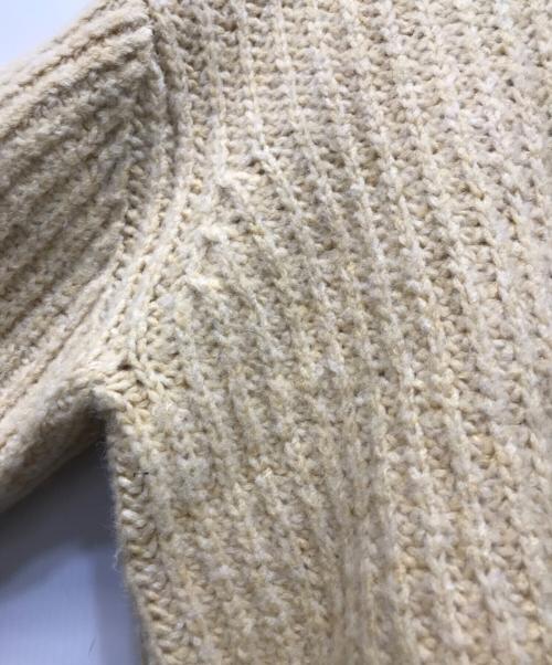 NKNIT（ニット）NKNIT (ニット) アルパカ混ニット イエロー サイズ:不明の古着・服飾アイテム