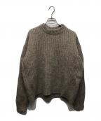 NKNITニット）の古着「YAKU big knit」｜ブラウン