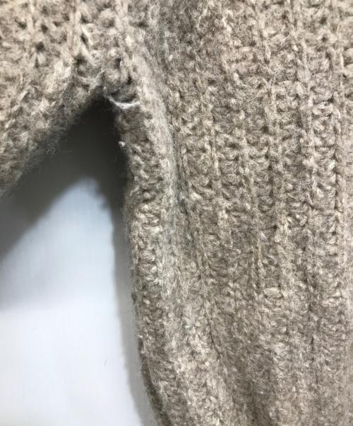 NKNIT（ニット）NKNIT (ニット) YAKU big knit ブラウン サイズ:不明の古着・服飾アイテム
