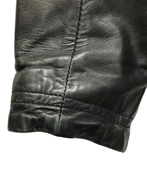 BURBERRY BLACK LABEL（バーバリーブラックレーベル）BURBERRY BLACK LABEL (バーバリーブラックレーベル) ライナー付シングルライダースジャケット ブラック サイズ:SIZE Lの古着・服飾アイテム