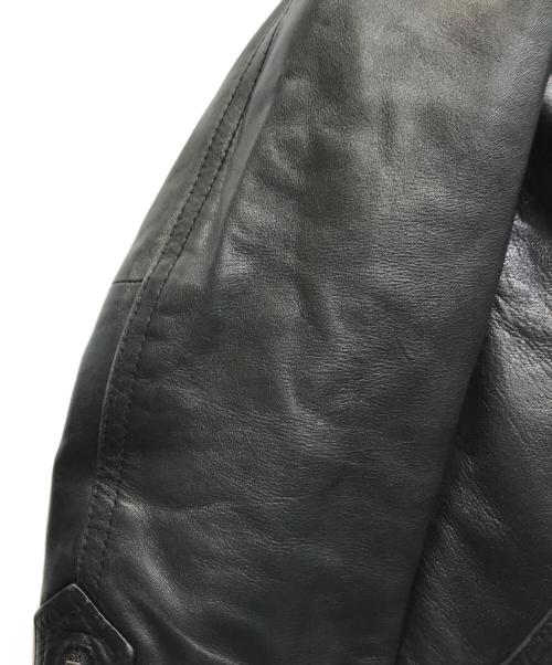 BURBERRY BLACK LABEL（バーバリーブラックレーベル）BURBERRY BLACK LABEL (バーバリーブラックレーベル) ライナー付シングルライダースジャケット ブラック サイズ:SIZE Lの古着・服飾アイテム