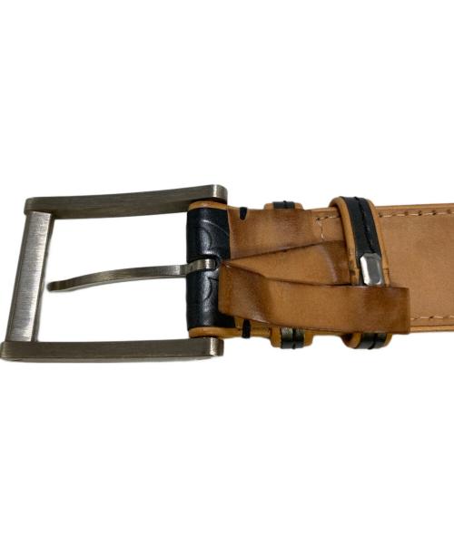 LOUIS VUITTON（ルイ ヴィトン）LOUIS VUITTON (ルイ ヴィトン) サンチュール ベルト ノワール ブラウンの古着・服飾アイテム