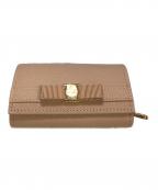 Salvatore Ferragamoサルヴァトーレ フェラガモ）の古着「ヴァラリボン キーケース」｜ピンク