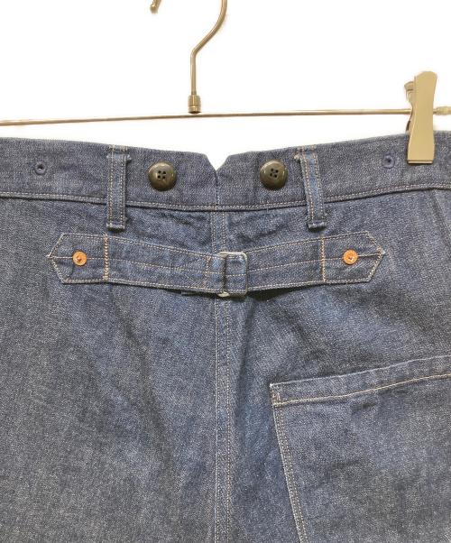 NICENESS（ナイスネス）NICENESS (ナイスネス) BROOKS 10．8ozデニムセーラートラウザーデニムパンツ インディゴ サイズ:Ｍの古着・服飾アイテム