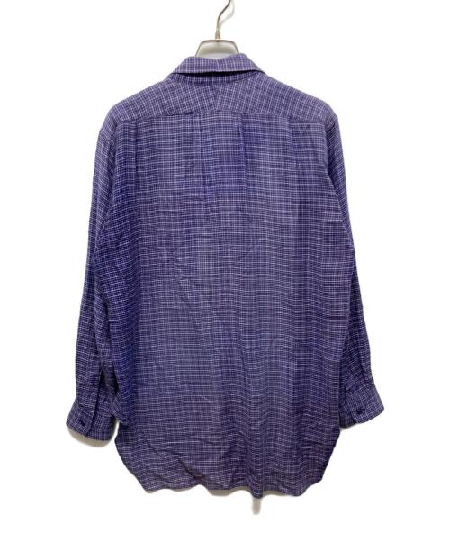NICENESS（ナイスネス）NICENESS (ナイスネス) MILLER SHIRTS パープル サイズ:SIZE Mの古着・服飾アイテム