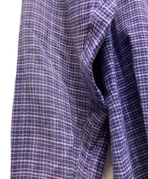 NICENESS（ナイスネス）NICENESS (ナイスネス) MILLER SHIRTS パープル サイズ:SIZE Mの古着・服飾アイテム