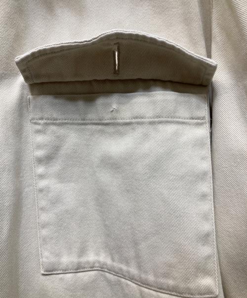 DRIES VAN NOTEN（ドリスヴァンノッテン）DRIES VAN NOTEN (ドリスヴァンノッテン) ジップアップワークジャケット アイボリー サイズ:SIZE 50の古着・服飾アイテム