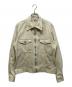 DRIES VAN NOTEN（ドリスヴァンノッテン）の古着「ジップアップワークジャケット」｜アイボリー