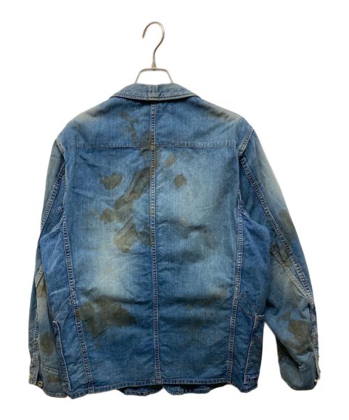 The DUFFER N NEPHEWS（ザ・ダファー・アンド・ネフューズ）The DUFFER N NEPHEWS (ザ・ダファー・アンド・ネフューズ) WYCHWOOD デニムカバーオール インディゴ サイズ:SIZE Sの古着・服飾アイテム