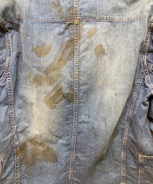 The DUFFER N NEPHEWS（ザ・ダファー・アンド・ネフューズ）The DUFFER N NEPHEWS (ザ・ダファー・アンド・ネフューズ) WYCHWOOD デニムカバーオール インディゴ サイズ:SIZE Sの古着・服飾アイテム