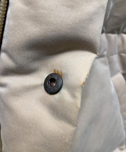 MONCLER（モンクレール）MONCLER (モンクレール) RODIN ダウンジャケット ベージュ サイズ:SIZE 2の古着・服飾アイテム