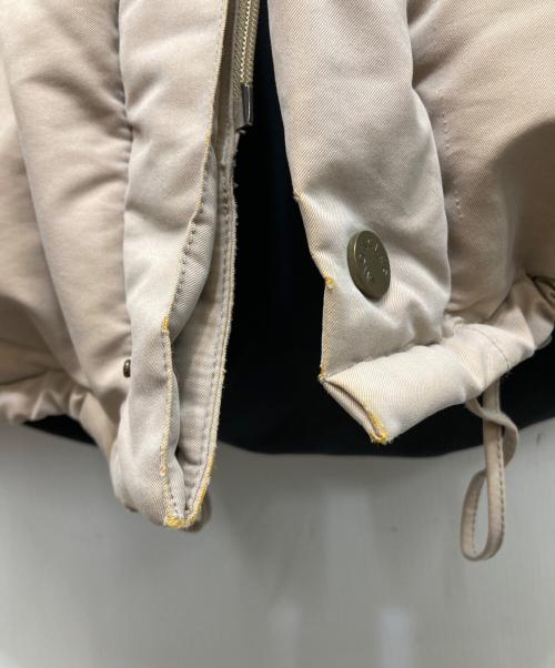 MONCLER（モンクレール）MONCLER (モンクレール) RODIN ダウンジャケット ベージュ サイズ:SIZE 2の古着・服飾アイテム