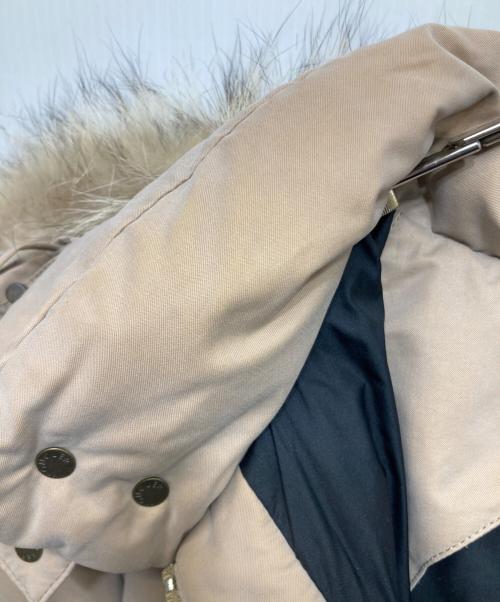 MONCLER（モンクレール）MONCLER (モンクレール) RODIN ダウンジャケット ベージュ サイズ:SIZE 2の古着・服飾アイテム