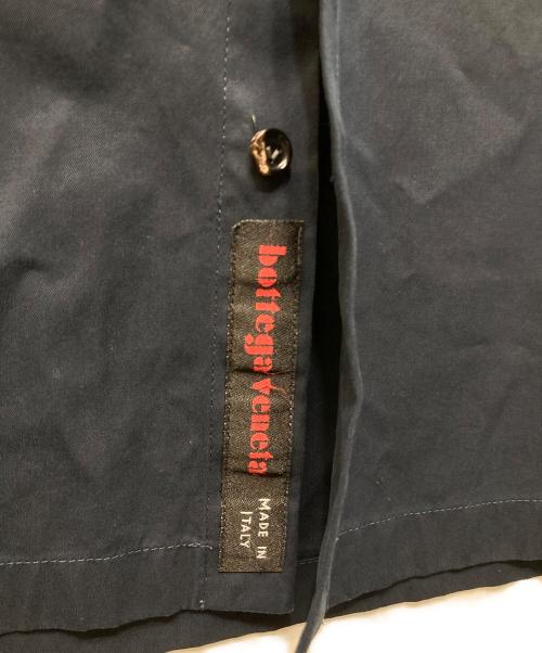 BOTTEGA VENETA（ボッテガベネタ）BOTTEGA VENETA (ボッテガベネタ) オーバーサイズS/Sシャツ ネイビー サイズ:48の古着・服飾アイテム
