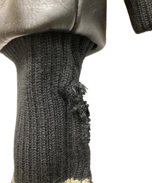 whitesville（ホワイツビル）WHITESVILLE (ホワイツビル) スカル×イーグル フルデコスタジャン ブラック サイズ:38の古着・服飾アイテム