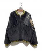 KAPITALキャピタル）の古着「硫化別珍 シャムボマージャケット」｜ブラック