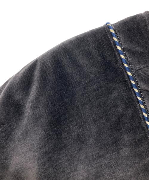 KAPITAL（キャピタル）KAPITAL (キャピタル) 硫化別珍 シャムボマージャケット ブラック サイズ:4の古着・服飾アイテム