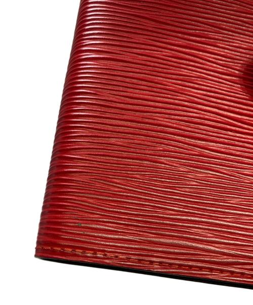 LOUIS VUITTON（ルイ ヴィトン）LOUIS VUITTON (ルイ ヴィトン) アジェンダPM 手帳カバー レッドの古着・服飾アイテム