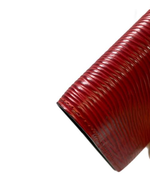 LOUIS VUITTON（ルイ ヴィトン）LOUIS VUITTON (ルイ ヴィトン) アジェンダPM 手帳カバー レッドの古着・服飾アイテム