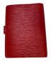 LOUIS VUITTON (ルイ ヴィトン) アジェンダPM 手帳カバー レッド：12000円